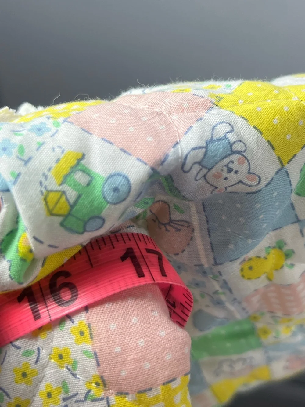 Handmade Vintage Button Up Baby Print House Coat Dress Toddler Girl